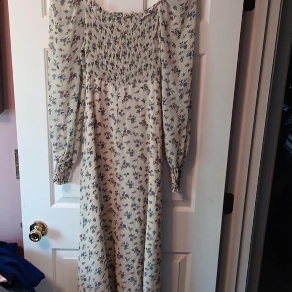 Sweet Baby Jamie Floral Smocked Dress  Floral Gown XL - Picture 4 of 15